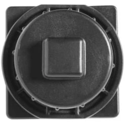 Rubbermaid FG505012 Stock Tank Drain Plug Kit (12-Pack) -Rubbermaid 114979 FrontView straighton Lg