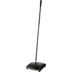 Rubbermaid 9.5 In Dual Brush Floor Sweeper W/ 44 In Handle Package Of 4