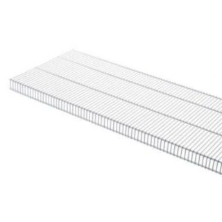 Rubbermaid 8-Foot X 16-Inch White Tight Mesh Shelf 3 Rubbermaid 8-Foot X 16-Inch White Tight Mesh Shelf