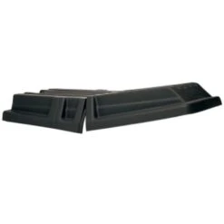 Rubbermaid 0.5 Cu Yd Black Rotational Molded Tilt Truck Lid