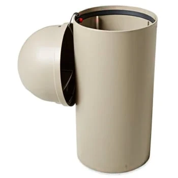 Rubbermaid Marshal 15 Gallon Plastic Round Trash Can (Beige) 8 Rubbermaid Marshal 15 Gallon Plastic Round Trash Can (Beige) - Image 6