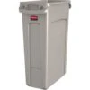 Rubbermaid Slim Jim 23 Gallon Trash Can (Beige) -Rubbermaid 127418 V Lg