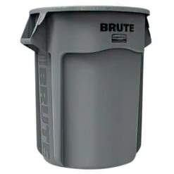 Rubbermaid Brute 55 Gallon Trash Can (Gray)