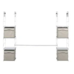 Rubbermaid Max Add-On Closet Helper Organizer -Rubbermaid 1806116