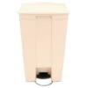 Rubbermaid 23 Gallon Rectangular Step-On Receptacle W/ Wheels -Rubbermaid 190407 WebOnly Lg