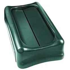 Rubbermaid 16 Gallon Slim Jim Swing Trash Can Lid (Green) (4-Pack) -Rubbermaid 196796 w DetailedProductView2 Lg