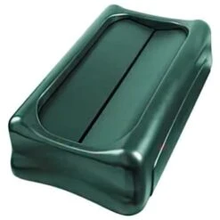 Rubbermaid 16 Gallon Slim Jim Swing Trash Can Lid (Green) (4-Pack) -Rubbermaid 196796 w DetailedProductView3 Lg