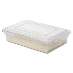 Rubbermaid Food/Tote Pan Lid (6-Pack) (White) -Rubbermaid 196909 w DetailedProductView4 Lg