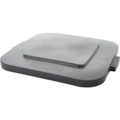 Rubbermaid 28 Gallon Brute Square Trash Can Lid (Gray) (6-Pack)
