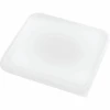 Rubbermaid 22 Quart Square Food Pan Lid (6-Pack) (White) -Rubbermaid 196930 V Lg