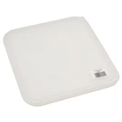 Rubbermaid 22 Quart Square Food Pan Lid (6-Pack) (White) -Rubbermaid 196930 w DetailedProductView2 Lg
