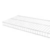 Rubbermaid 4-Foot X 12-Foot White Wardrobe Shelf -Rubbermaid 2004505 ep 1532285331 0