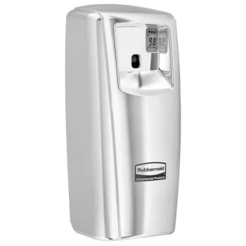 Rubbermaid Microburst 9000 Aerosol LCD Odor Control Air Freshener Dispenser (6-Pack) (Chrome) 4 Rubbermaid Microburst 9000 Aerosol LCD Odor Control Air Freshener Dispenser (6-Pack) (Chrome) - Image 2