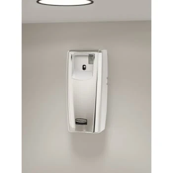 Rubbermaid Microburst 9000 Aerosol LCD Odor Control Air Freshener Dispenser (6-Pack) (Chrome) 5 Rubbermaid Microburst 9000 Aerosol LCD Odor Control Air Freshener Dispenser (6-Pack) (Chrome) - Image 3