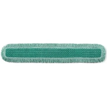 Rubbermaid Hygen 48 In Microfiber Dust Mop Pad W/ Fringe (6-Pack) (Green) 3 Rubbermaid Hygen 48 In Microfiber Dust Mop Pad W/ Fringe (6-Pack) (Green)