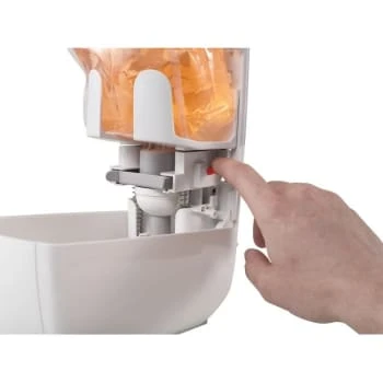 Rubbermaid Flex Wall-Mount Push-Style Liquid Hand Soap Dispenser (10-Pack) (White) 7 Rubbermaid Flex Wall-Mount Push-Style Liquid Hand Soap Dispenser (10-Pack) (White) - Image 5