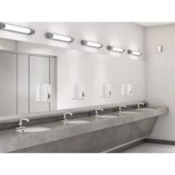 Rubbermaid Wall-Mount Push-Style Foam Skin Care Hand Soap Dispenser (10-Pack) (White) -Rubbermaid 226226 w DetailedProductView6 Lg