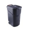 Rubbermaid Roughneck 45 Gallon Wheeled Rollout Trash Can W/Lid Black -Rubbermaid 228498 MainProductImage Lg