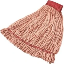 Rubbermaid Commercial Web Foot Orange Blend Large Shrinkless String Mop Head