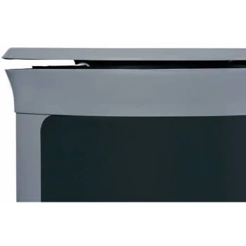 Rubbermaid Commercial Deco 11.5 Gal Half Round Dual Stream Pearl Gray/umbra Gray 6 Rubbermaid Commercial Deco 11.5 Gal Half Round Dual Stream Pearl Gray/umbra Gray - Image 4