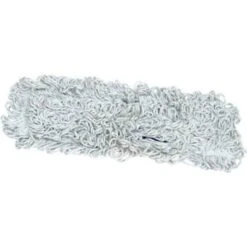 Rubbermaid Commercial 18"x 5"white Blend Looped Fringe Flt Mop Head -Rubbermaid 280689 DetailedProductView3 Lg