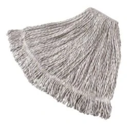 Rubbermaid Commercial Blue Finish Wet Mop Head With 1" Head Band