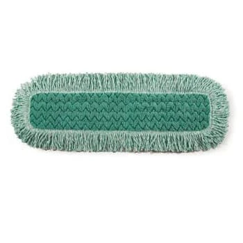 Rubbermaid Commercial Hygen 24 Green Microfiber Dust Mop Head With Fringe 3 Rubbermaid Commercial Hygen 24 Green Microfiber Dust Mop Head With Fringe