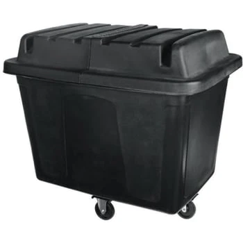Rubbermaid Commercial 16 Cu.' Black Cube Truck Without Lid 7 Rubbermaid Commercial 16 Cu.' Black Cube Truck Without Lid - Image 5