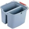 Rubbermaid Commercial Brute 17 Qt. Gray Double Mop Pail -Rubbermaid 318629 MainProductImage Lg