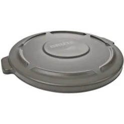 Rubbermaid Commercial Brute 20 Gal Gray Round Trash Can Lid