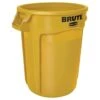 Rubbermaid Commercial Brute 32 Gal Yellow Open Top Round Trash Can 1 Rubbermaid Commercial Brute 32 Gal Yellow Open Top Round Trash Can -Rubbermaid 323374 MainProductImage Lg
