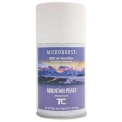 Rubbermaid 5.3 Oz Microburst 9000 Mountain Peak Scent Air Freshener Refill (4-Carton)