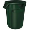 Rubbermaid Brute 32 Gallon Dark Green Round Trash Can 2 Rubbermaid Brute 32 Gallon Dark Green Round Trash Can -Rubbermaid 367512 WebOnly Lg