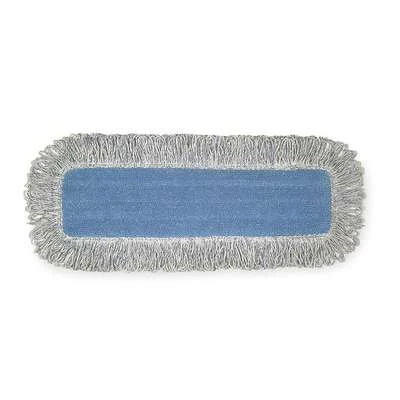 Rubbermaid Mop Pad: Microfiber, 18 In Frame Wd, Blue, Quick Change Connection 3 Rubbermaid Mop Pad: Microfiber, 18 In Frame Wd, Blue, Quick Change Connection
