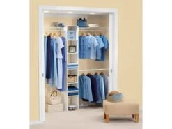 Rubbermaid 5-Foot To 8-Foot FreeSlide Closet Organizer