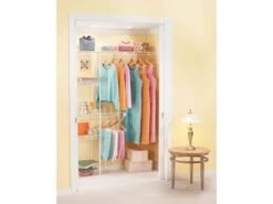 Rubbermaid 3-Foot To 5-Foot Wardrobe Closet Kit