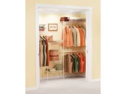 Rubbermaid 5-Foot To 8-Foot FreeSlide Closet Kit