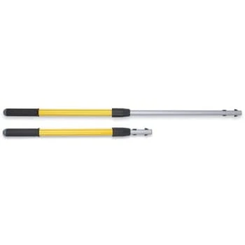 Rubbermaid Hygen 40 In Aluminum Quick-Connect Extension Handle (6-Pack) (Yellow) 4 Rubbermaid Hygen 40 In Aluminum Quick-Connect Extension Handle (6-Pack) (Yellow) - Image 2