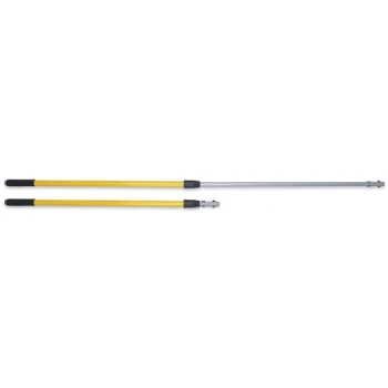 Rubbermaid Hygen 42 In Aluminum Quick-Connect Handles And Poles (6-Pack) (Yellow) 5 Rubbermaid Hygen 42 In Aluminum Quick-Connect Handles And Poles (6-Pack) (Yellow) - Image 3