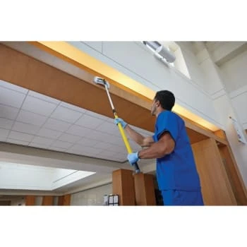 Rubbermaid Hygen 42 In Aluminum Quick-Connect Handles And Poles (6-Pack) (Yellow) 6 Rubbermaid Hygen 42 In Aluminum Quick-Connect Handles And Poles (6-Pack) (Yellow) - Image 4