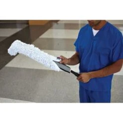 Rubbermaid® Hygen™ Multi-Purpose Microfiber Duster And Frame (6-Pack) (White) -Rubbermaid 452668 w DetailedProductView4 Lg