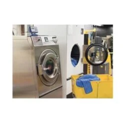 Rubbermaid® HYGEN™ 18 In Microfiber Wet Mop Pad (12-Pack) (Blue) -Rubbermaid 502772 LifestyleImage Lg