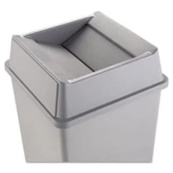 Rubbermaid Untouchable Square Swing Trash Can Lid (Gray) (2-Pack) 5 Rubbermaid Untouchable Square Swing Trash Can Lid (Gray) (2-Pack) -Rubbermaid 505838 WebOnly Lg 1
