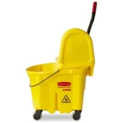 Rubbermaid 31 Quart Plastic Mop Bucket W/ Wringer -Rubbermaid 531856 w DetailedProductView5 Lg