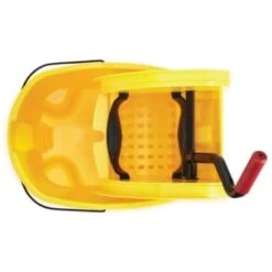 Rubbermaid Wavebrake® 35 Quart Down-Press Bucket And Wringer, Yellow 10 Rubbermaid Wavebrake® 35 Quart Down-Press Bucket And Wringer, Yellow -Rubbermaid 532095 w DetailedProductView3 Lg