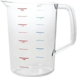 Rubbermaid 4 Qt Clear Polycarbonate Measuring Cup (6-Pack)