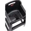 Rubbermaid Black Sturdy Chair Youth Seat With Wheels -Rubbermaid 553844 V Lg