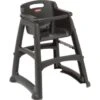 Rubbermaid Black Sturdy Chair Ready-To-Assemble Youth Seat -Rubbermaid 553850 w MainProductImage BUS Lg