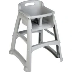 Rubbermaid Platinum Sturdy Chair Ready-To-Assemble Youth Seat