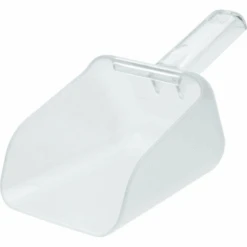 Rubbermaid Clear 9f75 Bouncer Contour Scoop For Ingredient Bins (6-Pack)